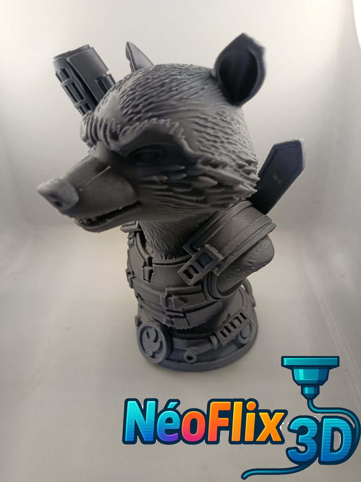 #183 Buste Rocket Raccoon — vue 4