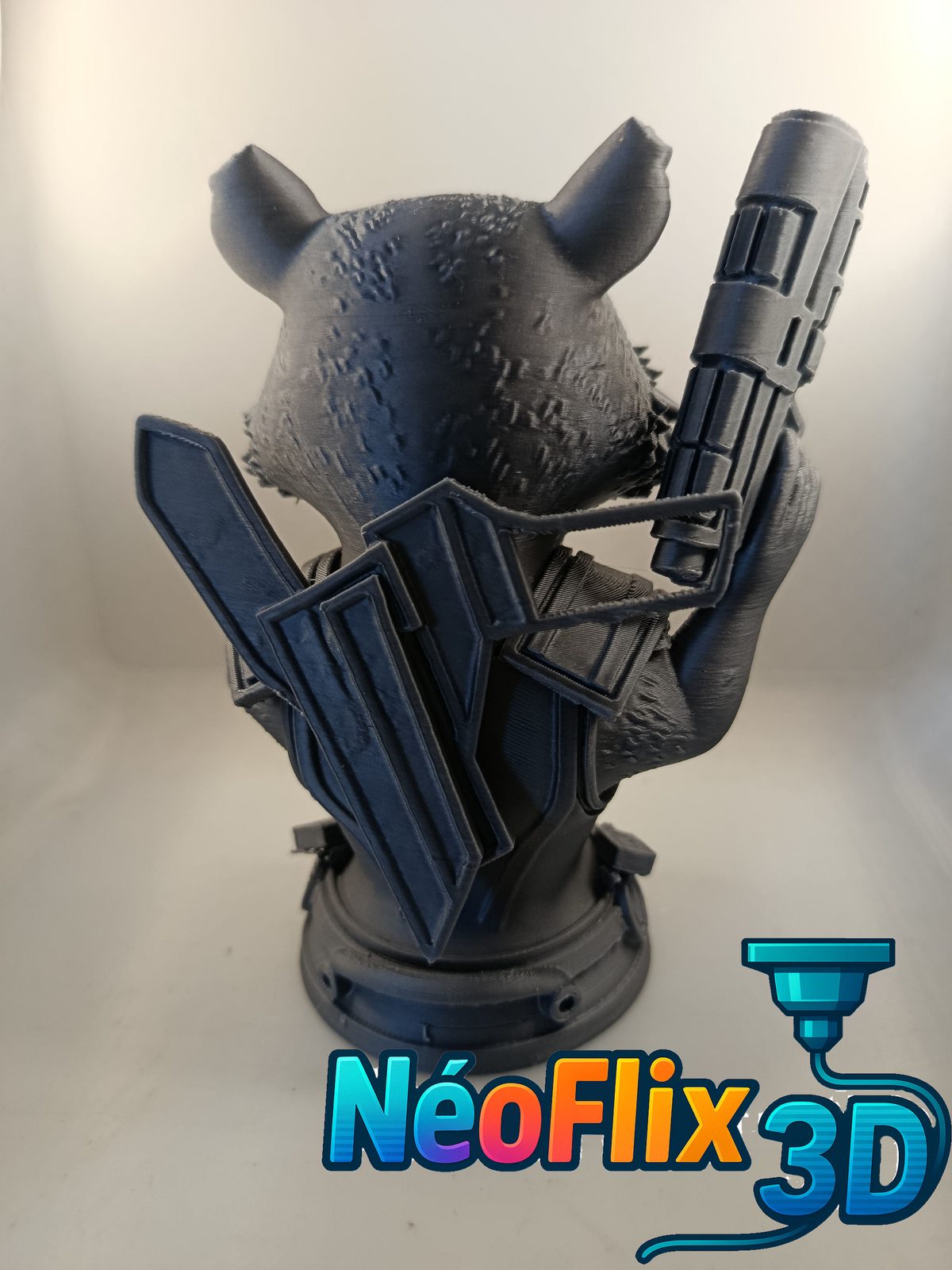 #183 Buste Rocket Raccoon — vue 7