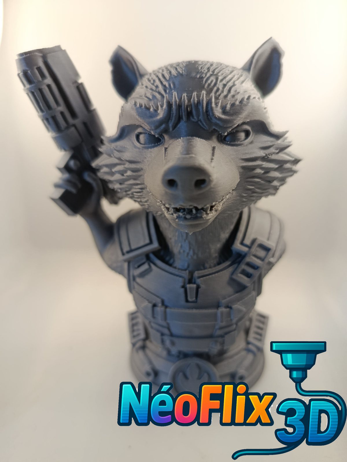 #183 Buste Rocket Raccoon — vue 9