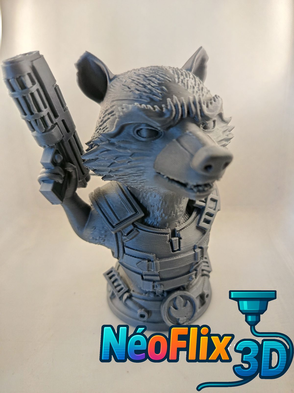 #183 Buste Rocket Raccoon — vue 10