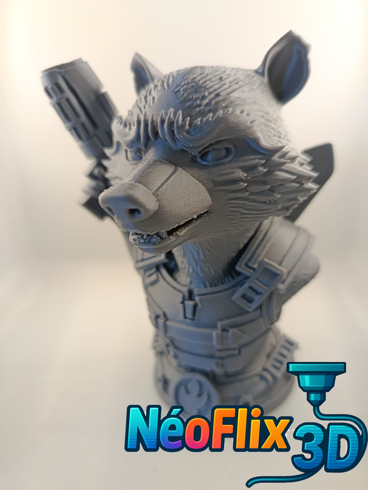 #183 Buste Rocket Raccoon — vue 12