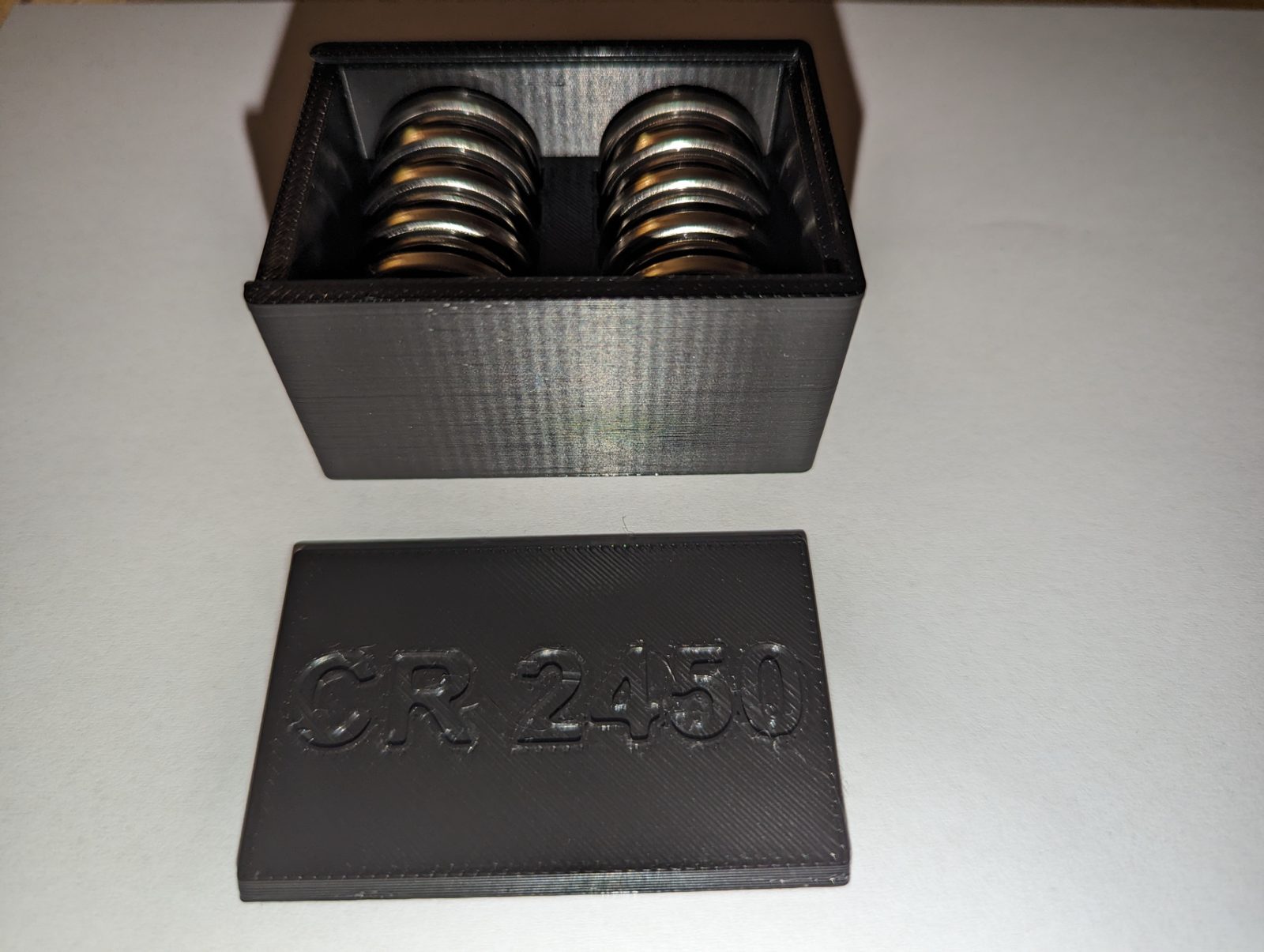 #185 Battery box for CR 2450 — vue 2