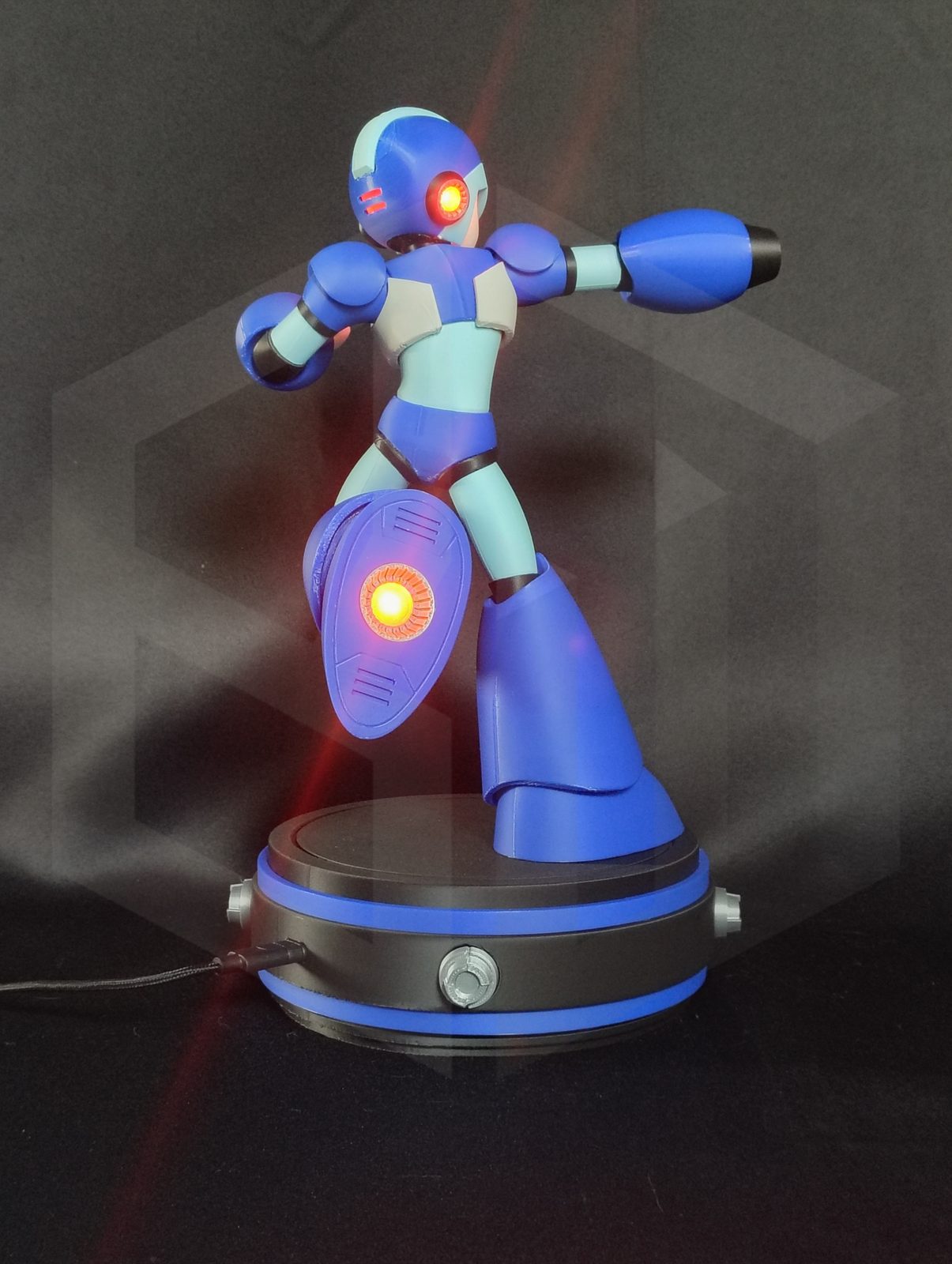 #186 Mega Man X Statue with Lights — vue 5