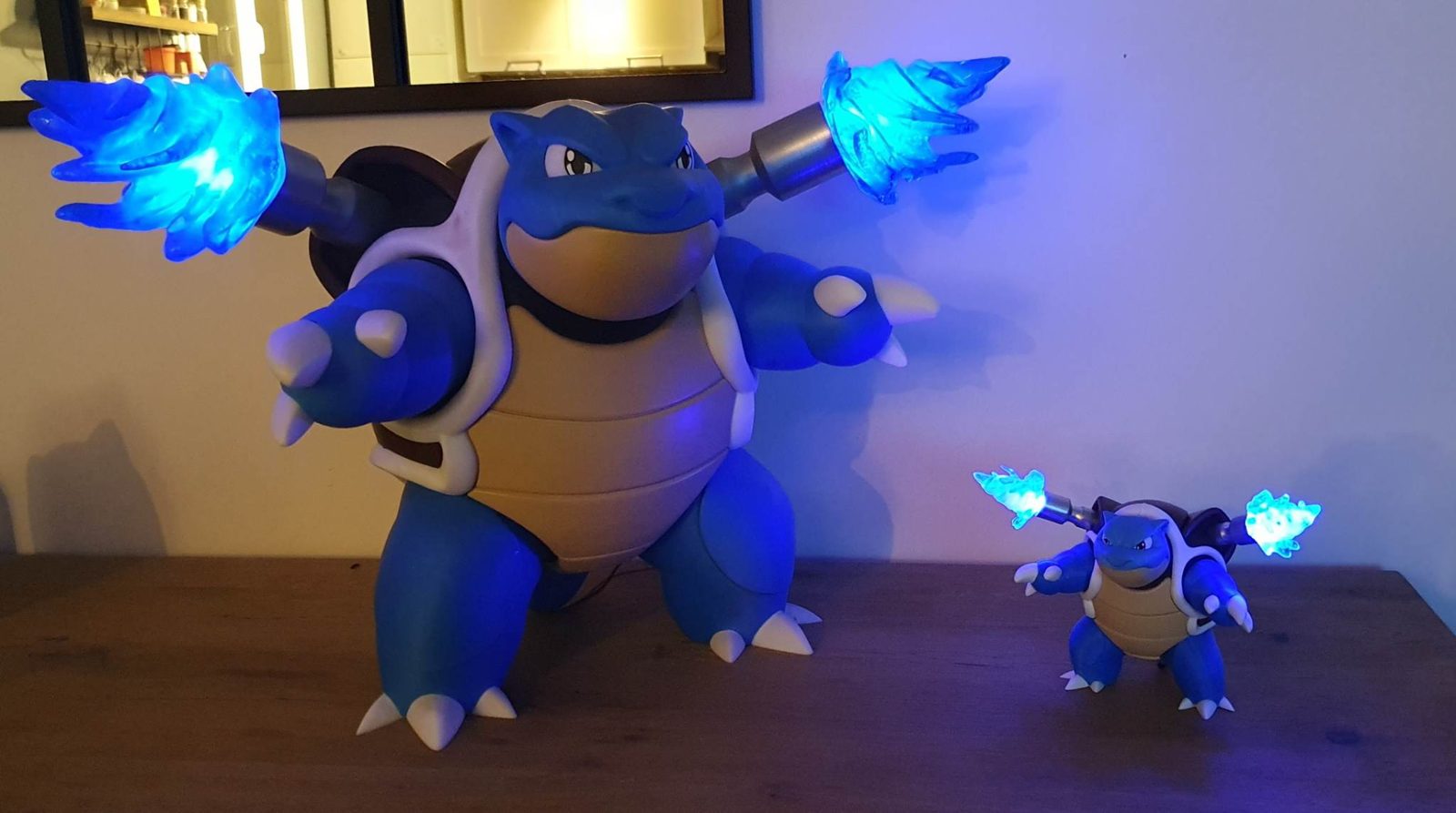 #188 Blastoise LED — vue 4