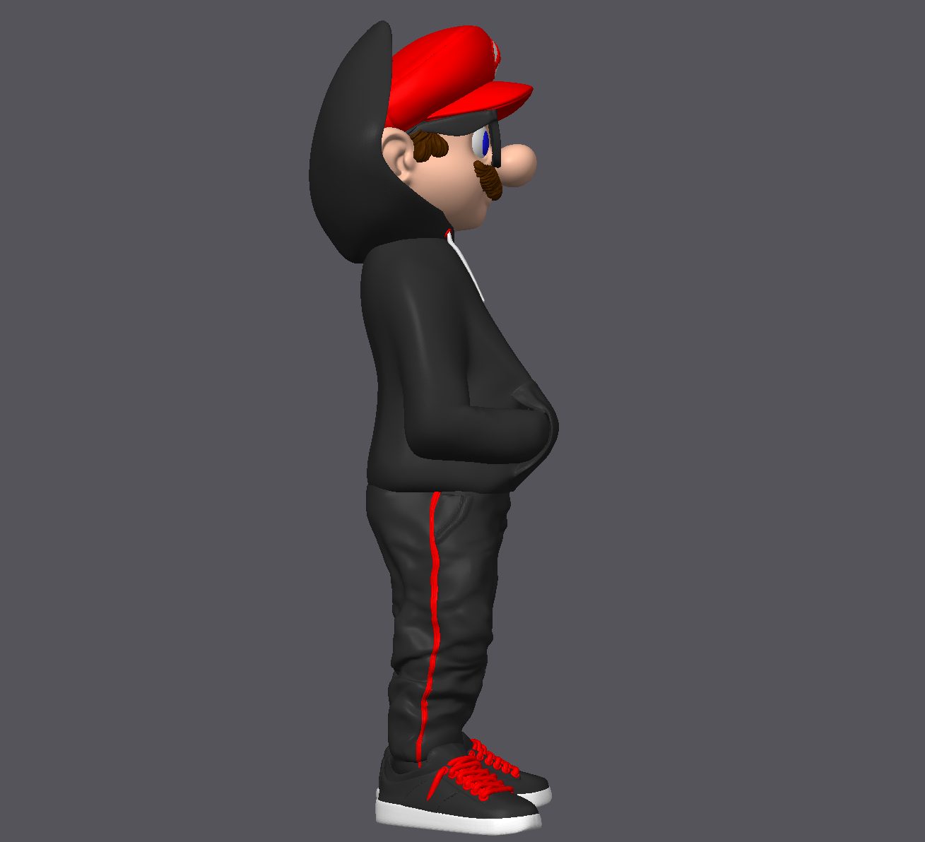 #190 Urban Vibes Super Mario Blacked-Out Kit — vue 6