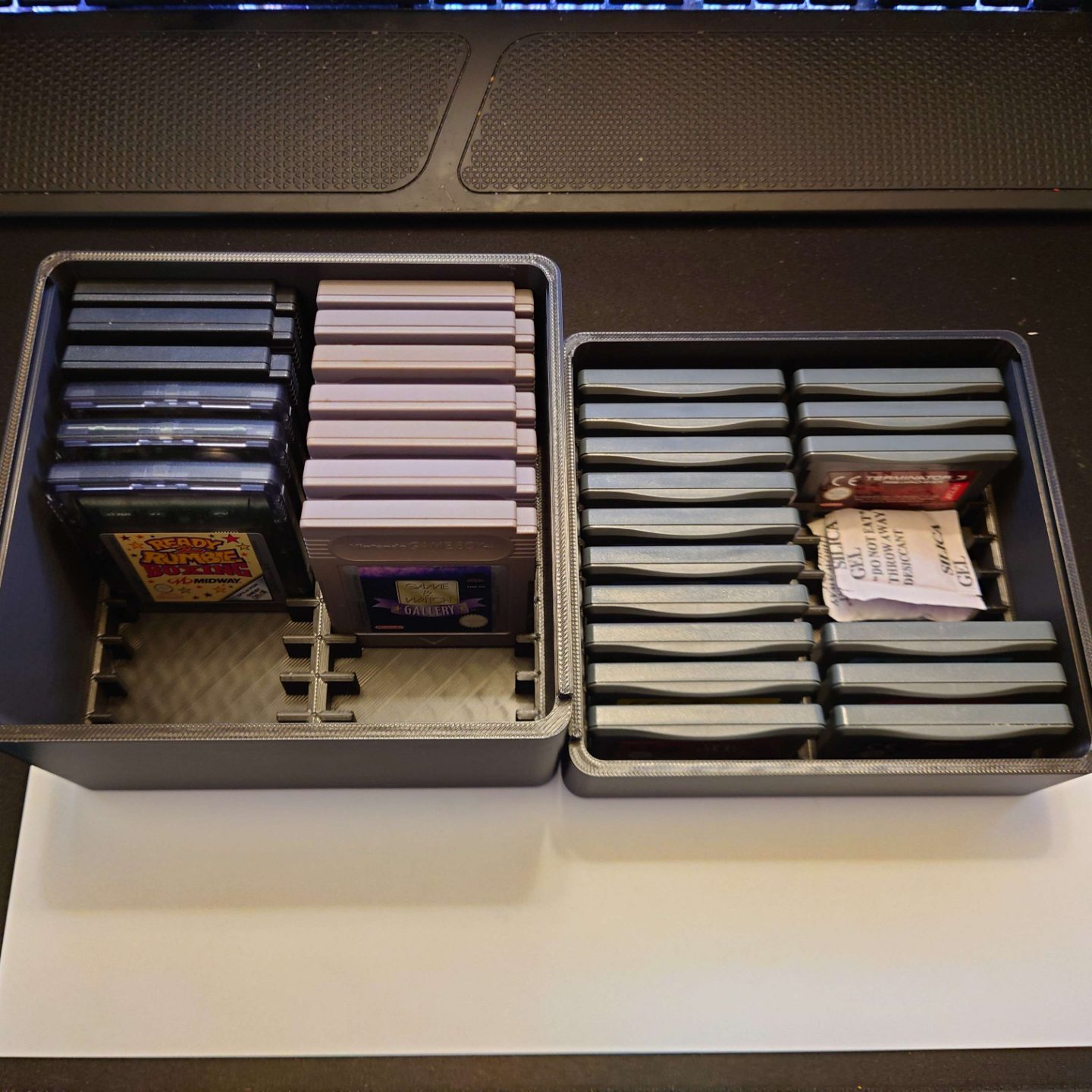 #191 Gameboy Cartridge cases (20 games each) — vue 6