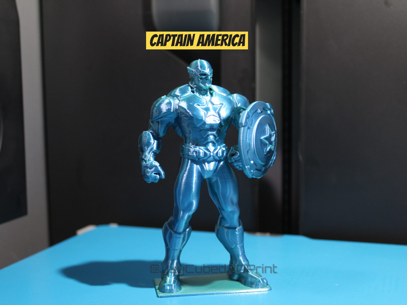 #193 Captain America - Fan Art Sculpture — vue 2