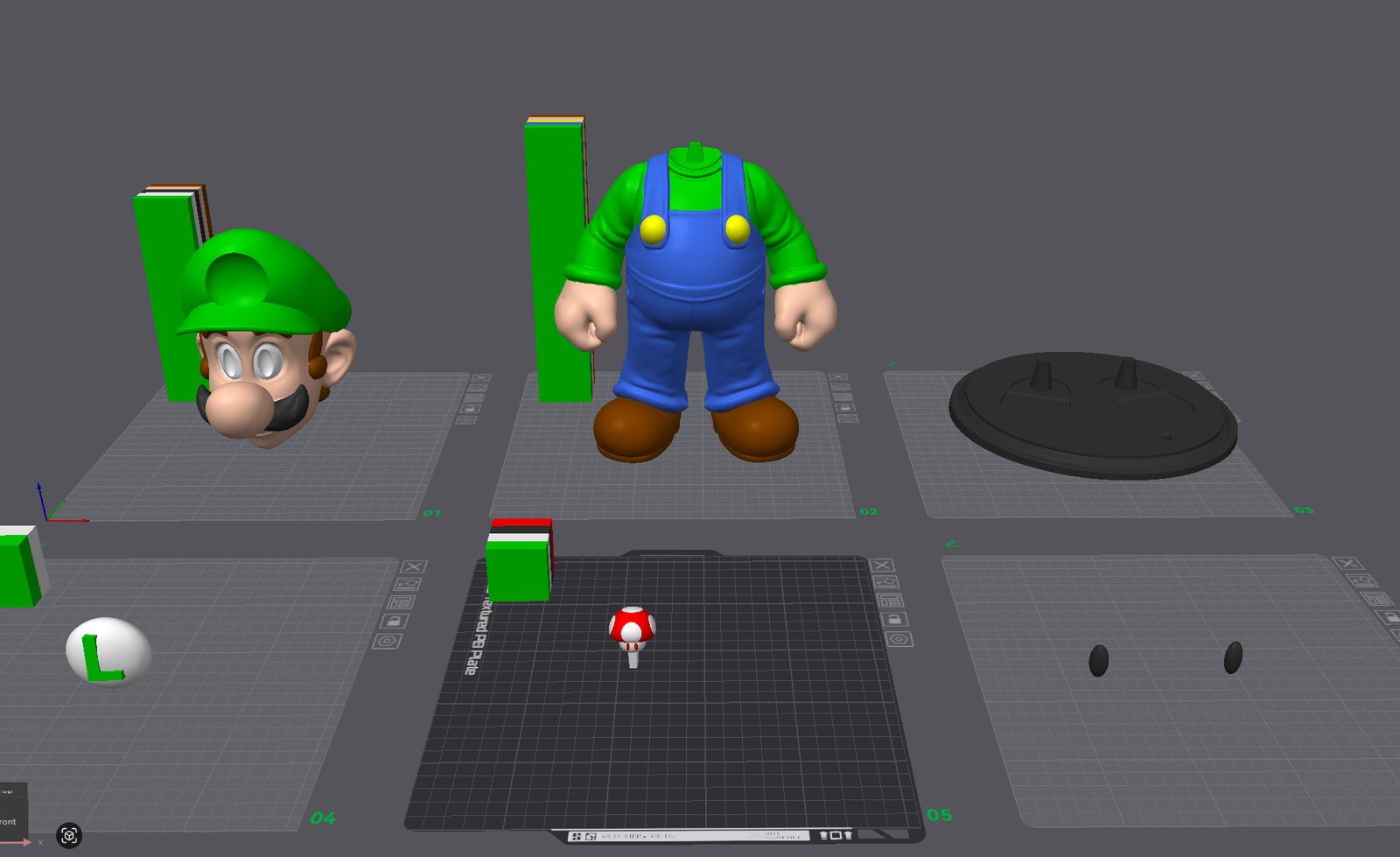 #193 Luigi Mushroom Kingdom's Tall Hero Super Mario — vue 6