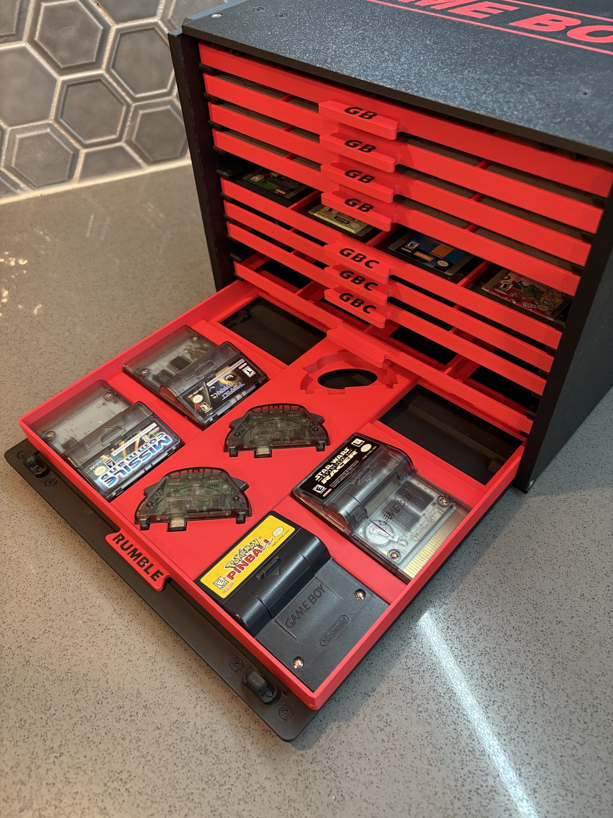 #194 Ultimate game cartridge storage chest — vue 13