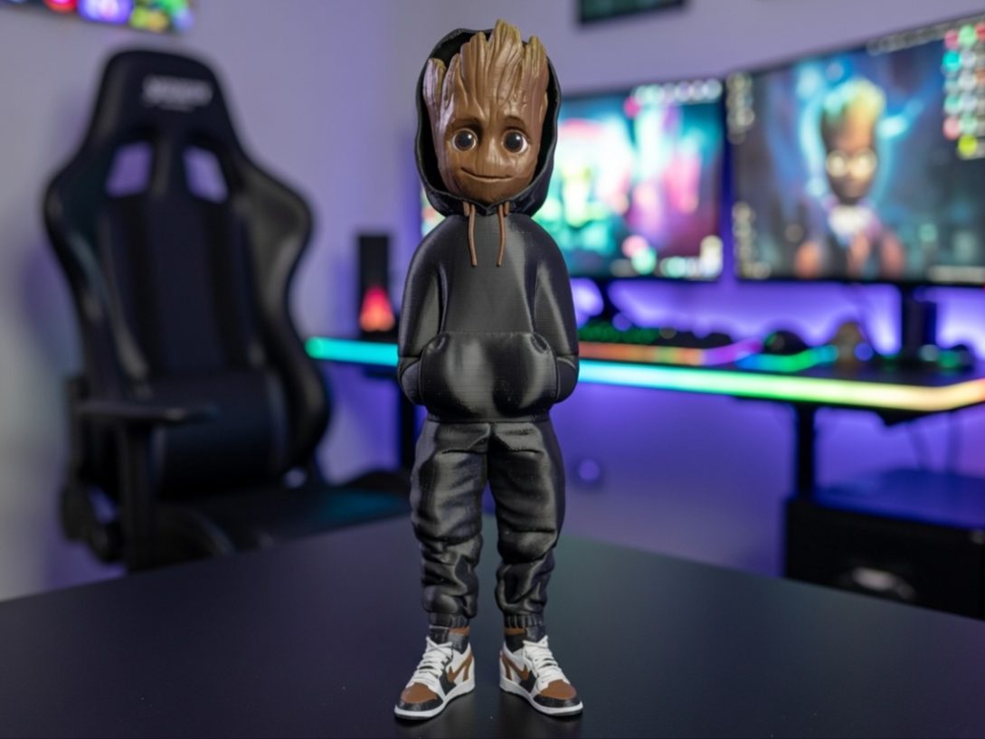 #194 URBAN VIBES Guardians of The Galaxy Groot AMSReady — vue 1