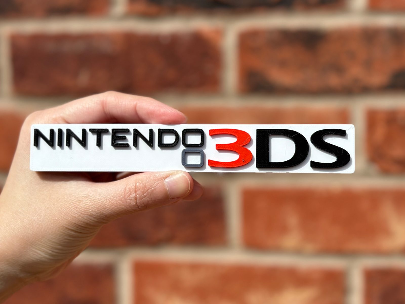 #198 Nintendo DS 3D Logo — vue 2