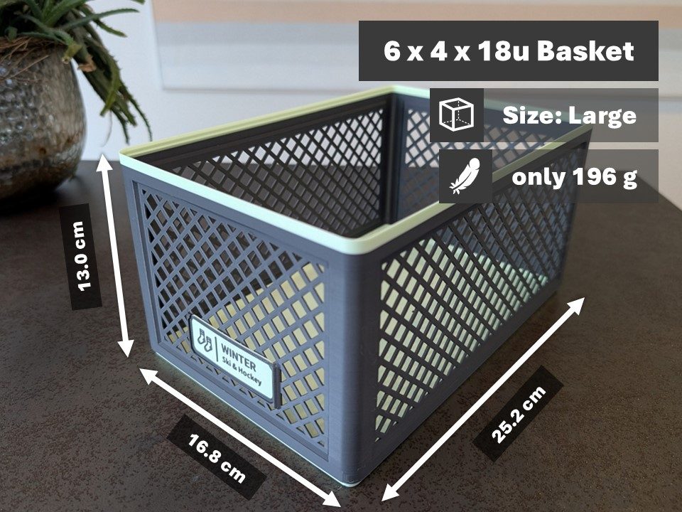 #199 Big Storage Basket System – Size Large — vue 1