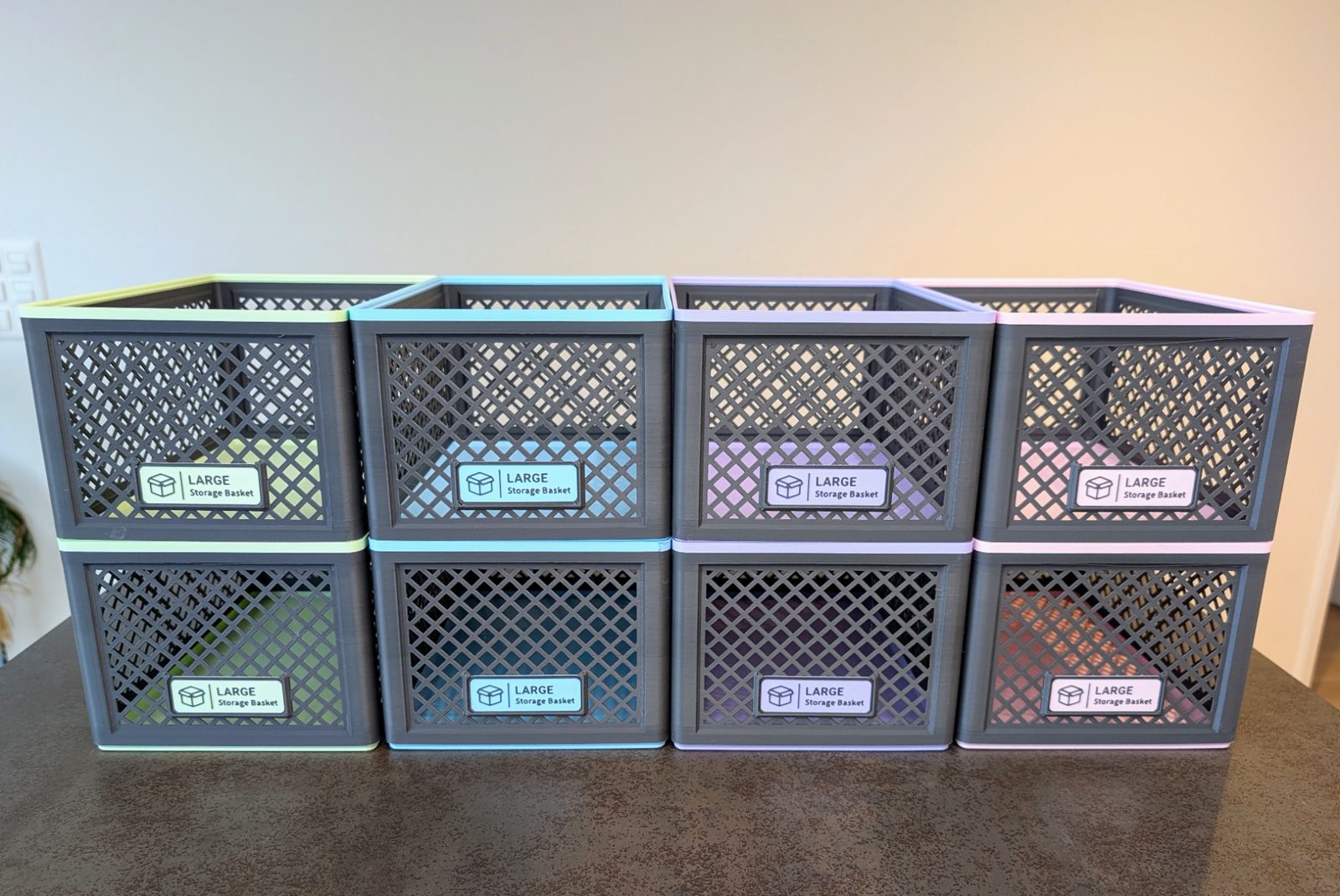 #199 Big Storage Basket System – Size Large — vue 11