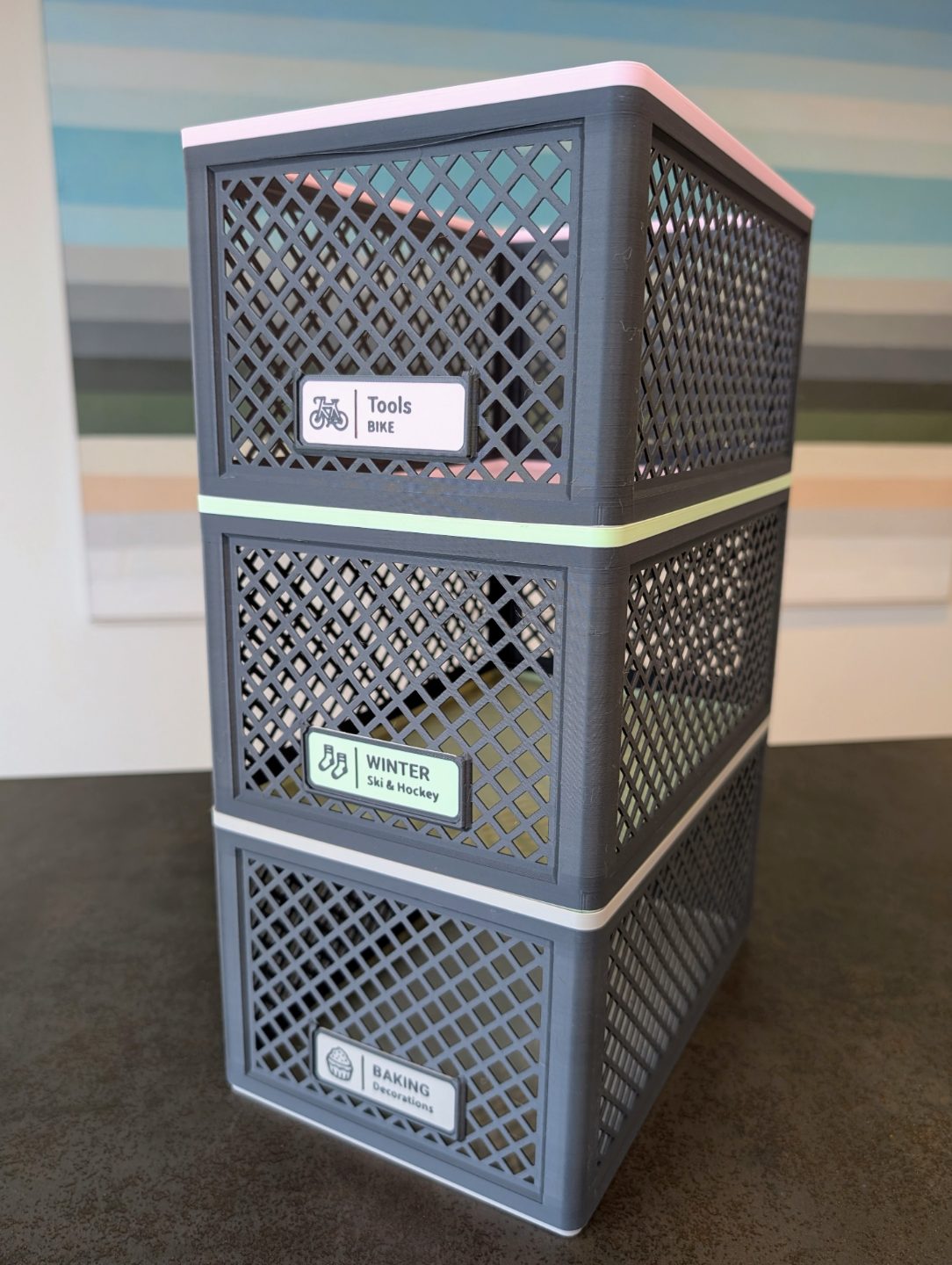 #199 Big Storage Basket System – Size Large — vue 15
