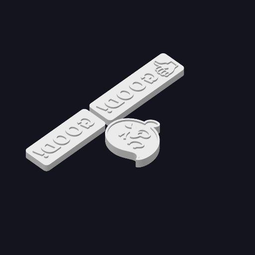 #204 Stamp Creator [OpenSCAD] — vue 2