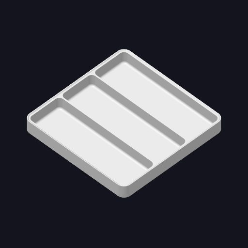 #205 Parametric Sorting Tray — vue 2