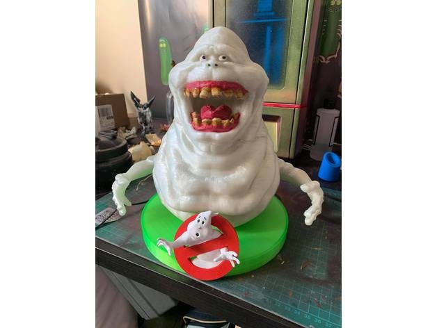 20781 GhostBusters - Slimer UV Glow in the dark lamp — vue 2