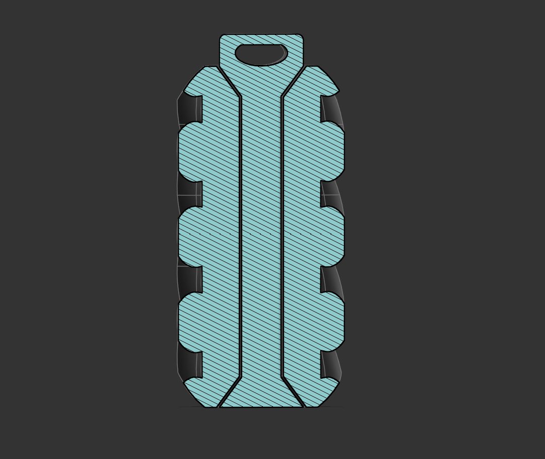 #208 Key Hanger V2 - Impossible Passthrough — vue 22