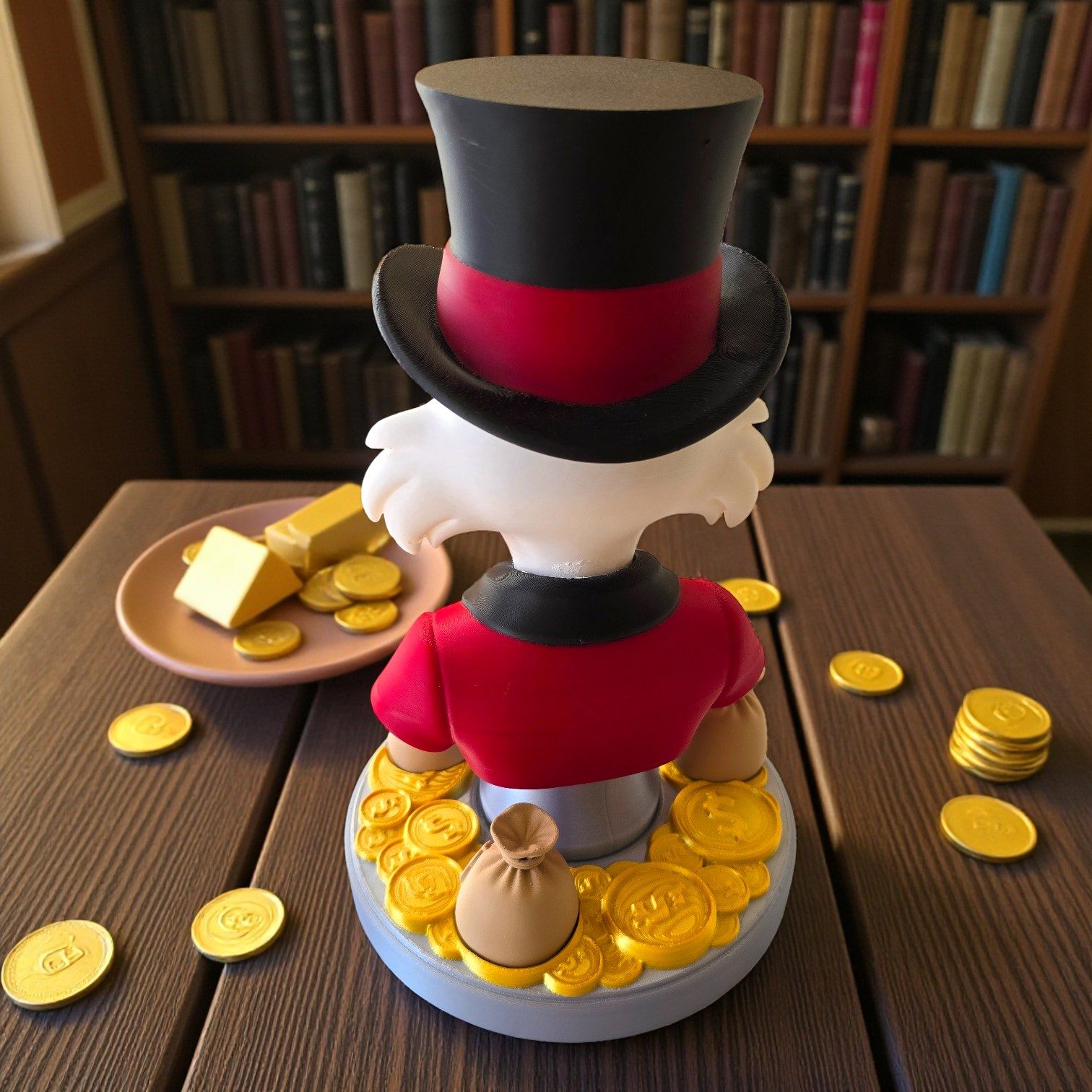 #211 Scrooge McDuck DuckTales Cartoon Collectible Bust — vue 6
