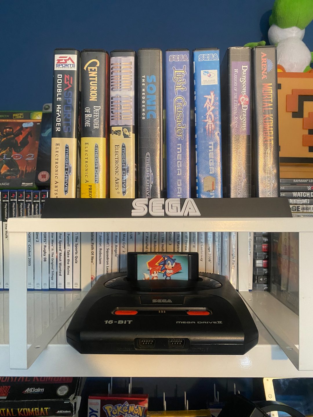 #213 8 Slot Sega Megadrive Display Stand Games Holder — vue 4