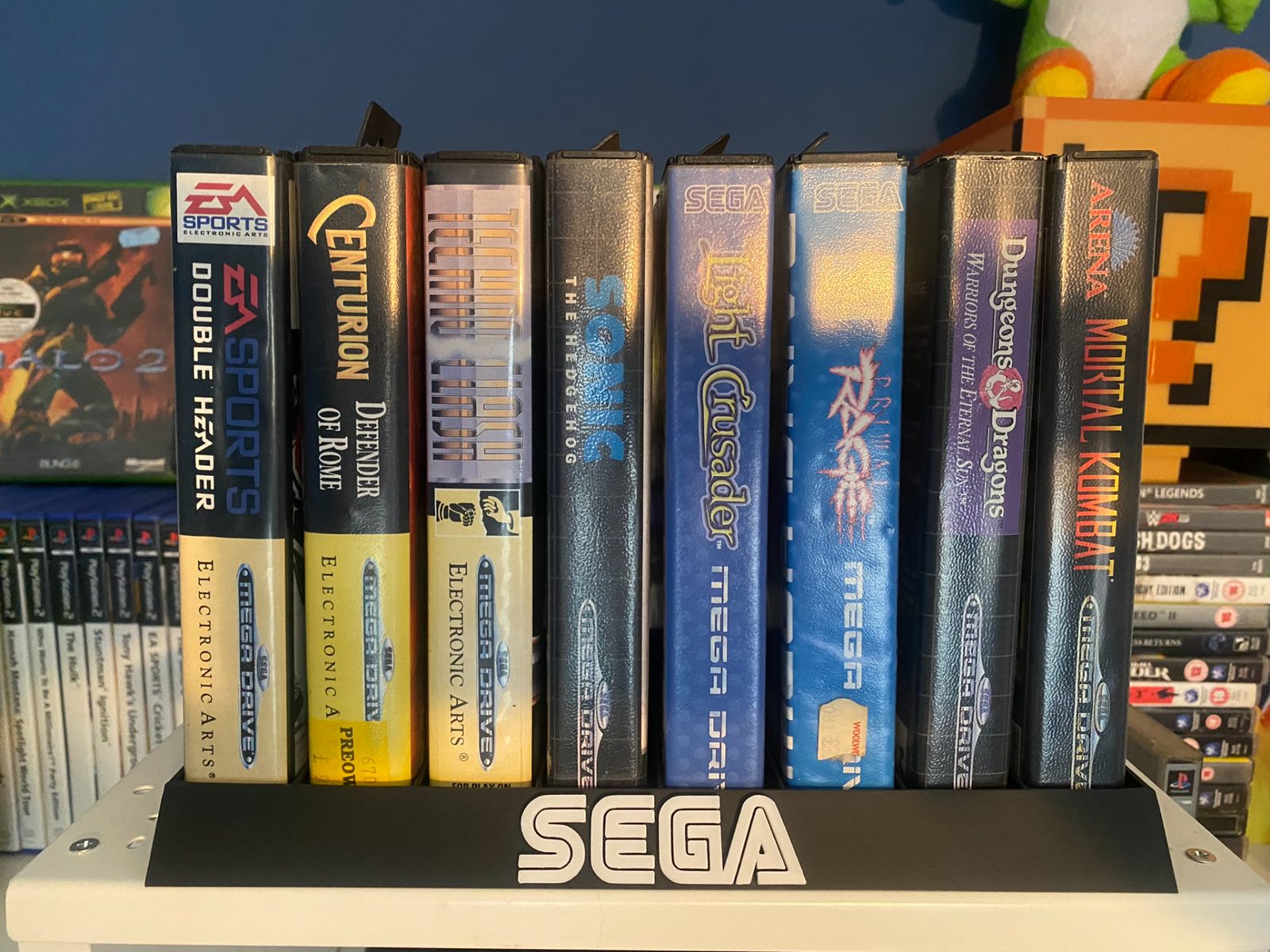 #213 8 Slot Sega Megadrive Display Stand Games Holder — vue 5