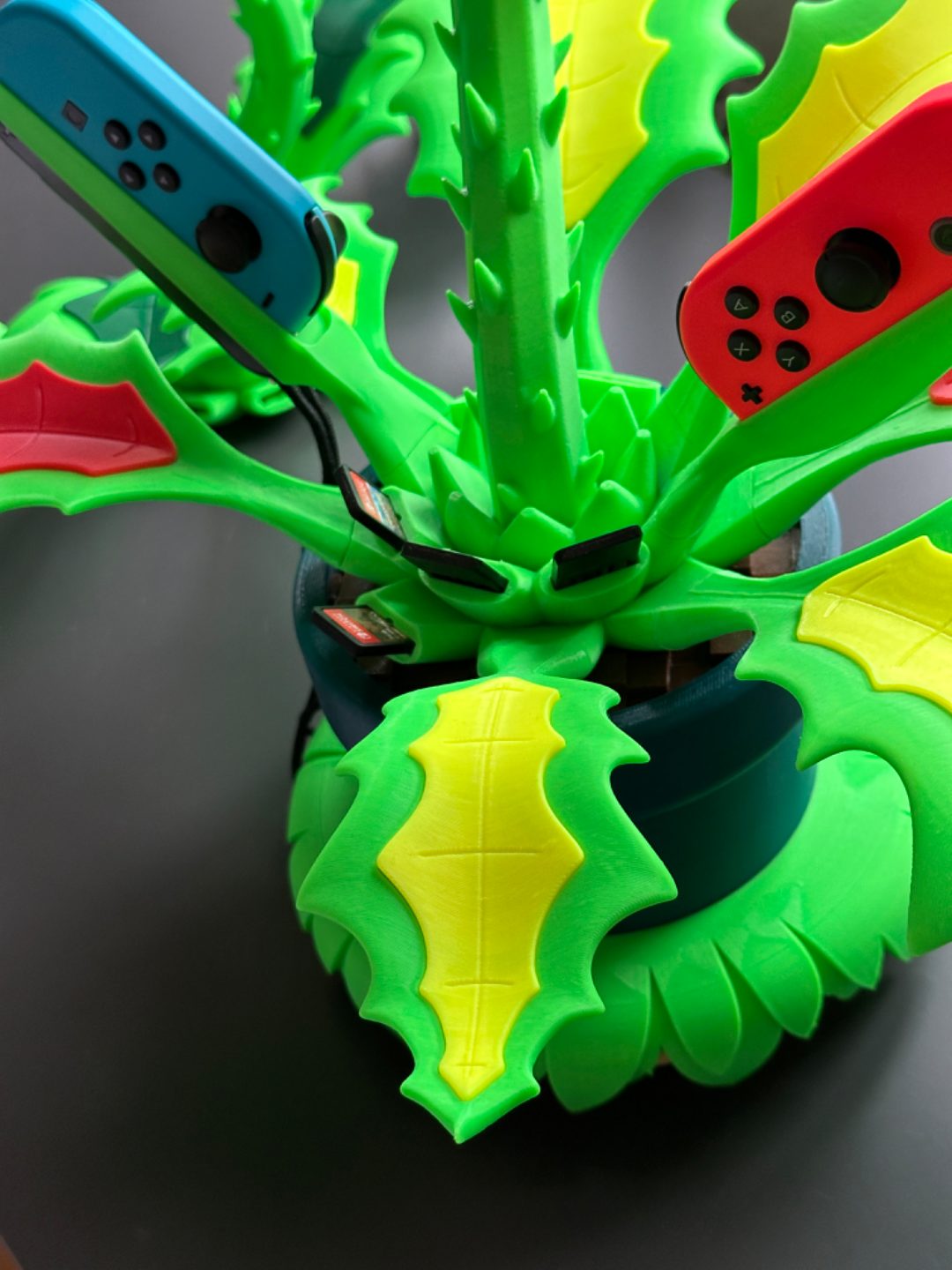 #215 Piranha Plant Switch Dock (Charging and TV - Hub) — vue 22