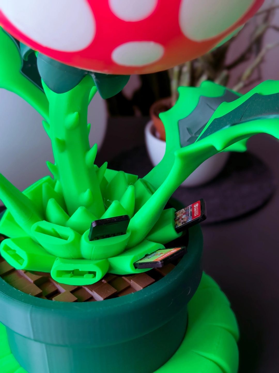 #215 Piranha Plant Switch Dock (Charging and TV - Hub) — vue 29