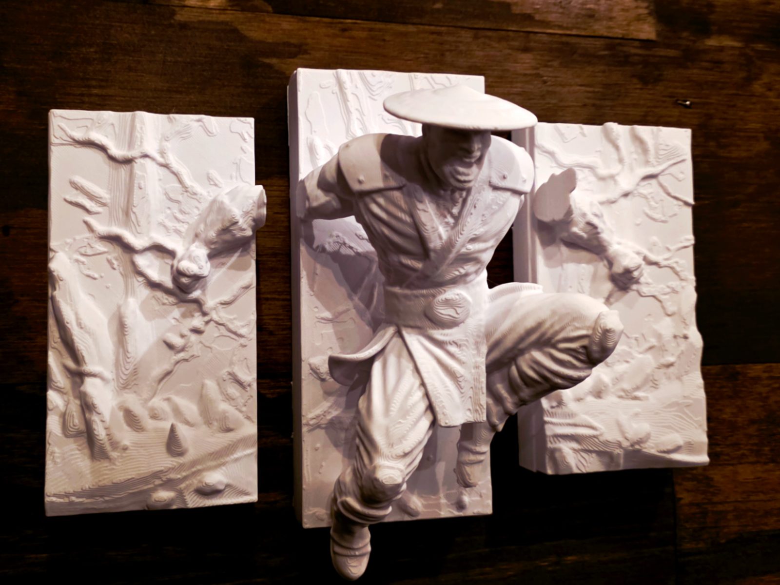 #216 Mortal Kombat - Raiden - 3PC Wall Hang — vue 2