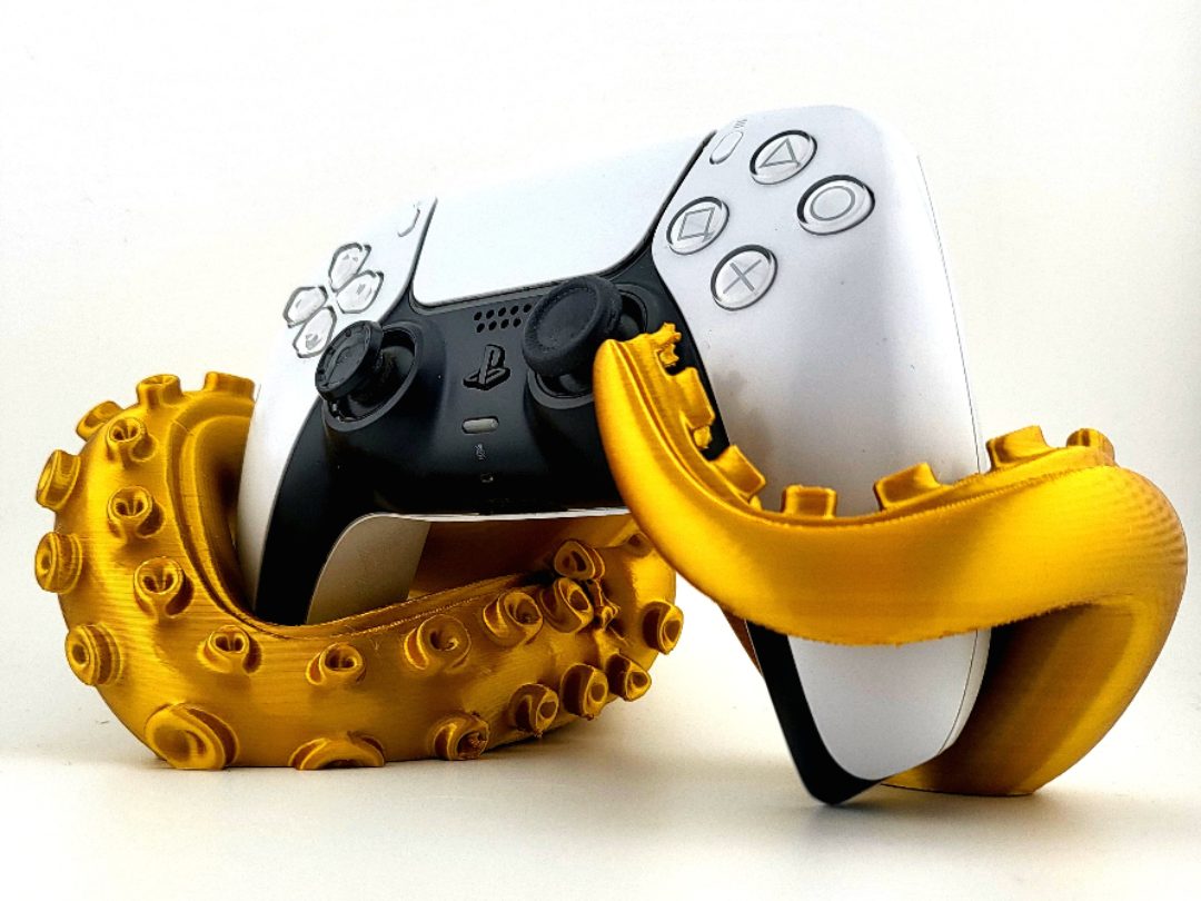 #221 Octopus Stand For Controller Ps5 Ps4 Switch Pro — vue 1