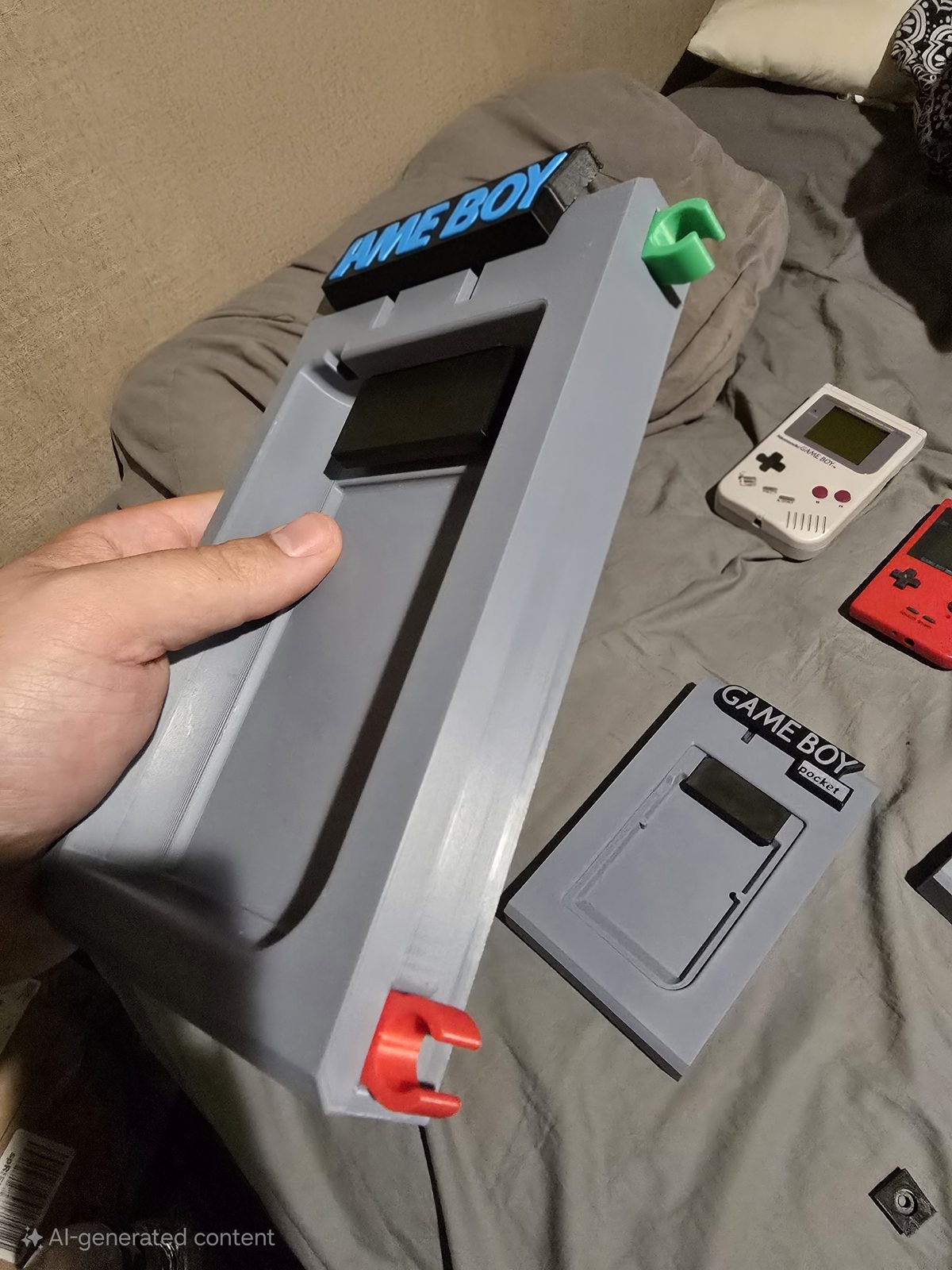 #227 Gameboy Pocket Locking Wall Display — vue 9
