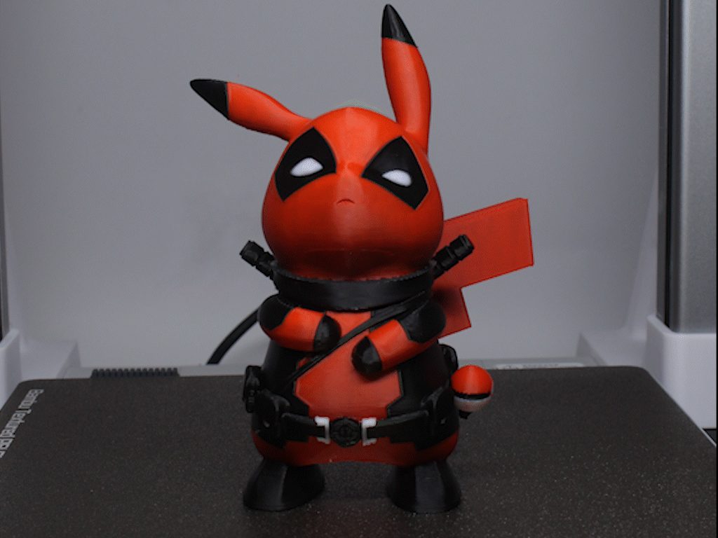 #228 [Pokemon] Pikapool Multi Color Pikachu x DeadPool — vue 1