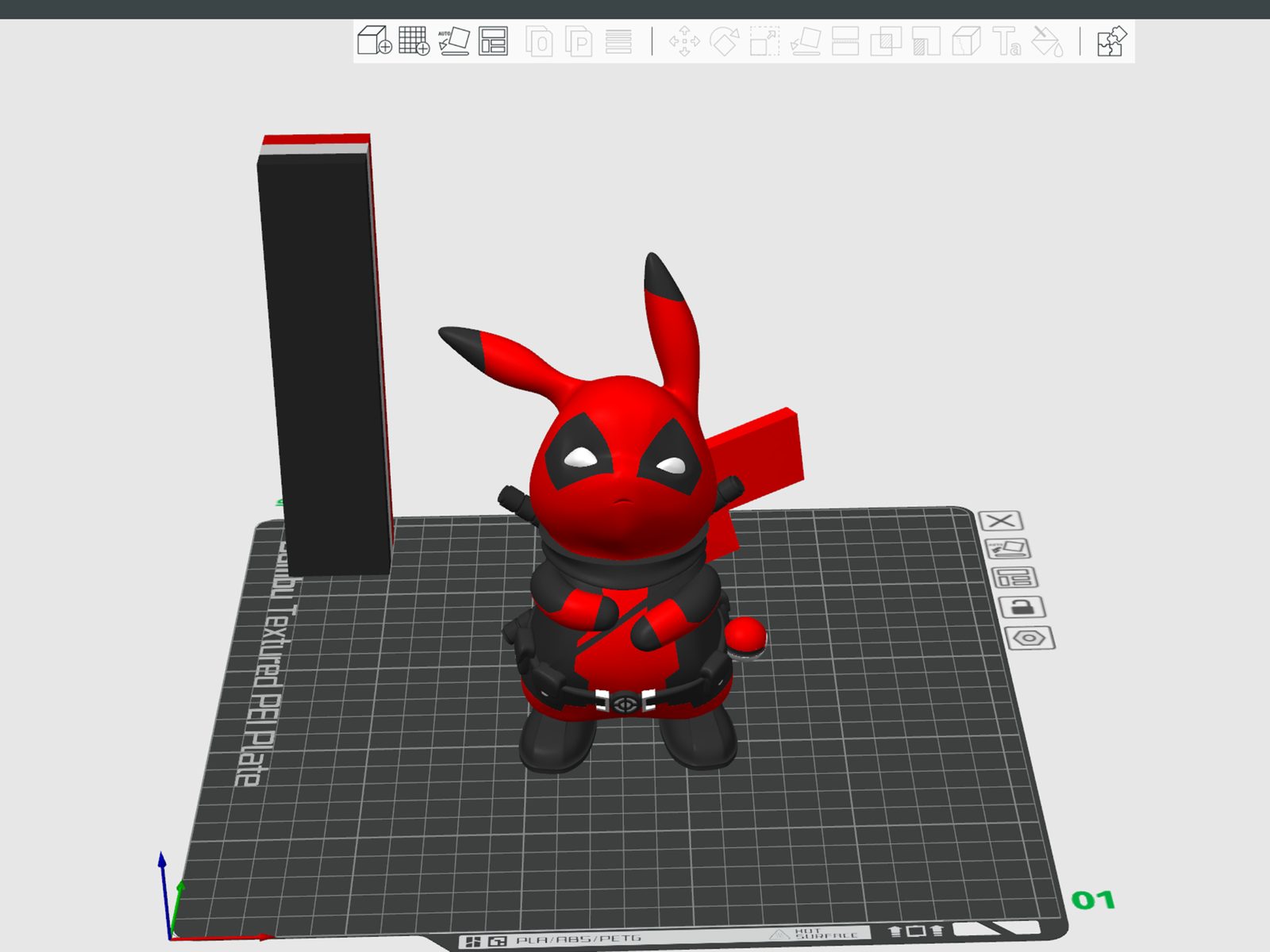 #228 [Pokemon] Pikapool Multi Color Pikachu x DeadPool — vue 9