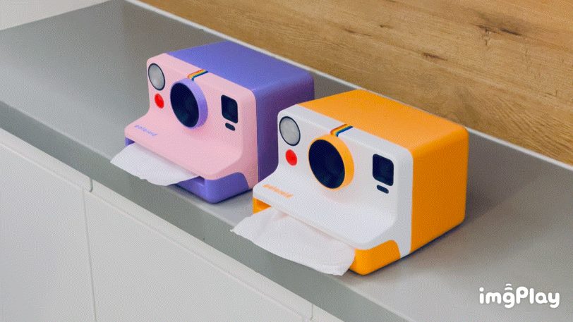 #231 Polaroid-style tissue box — vue 8