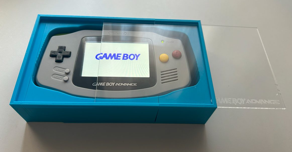 #232 Cuadro Expositor Game Boy Advance — vue 4