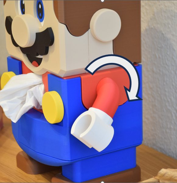 #232 MARIO TISSUE DISPENSER — vue 12