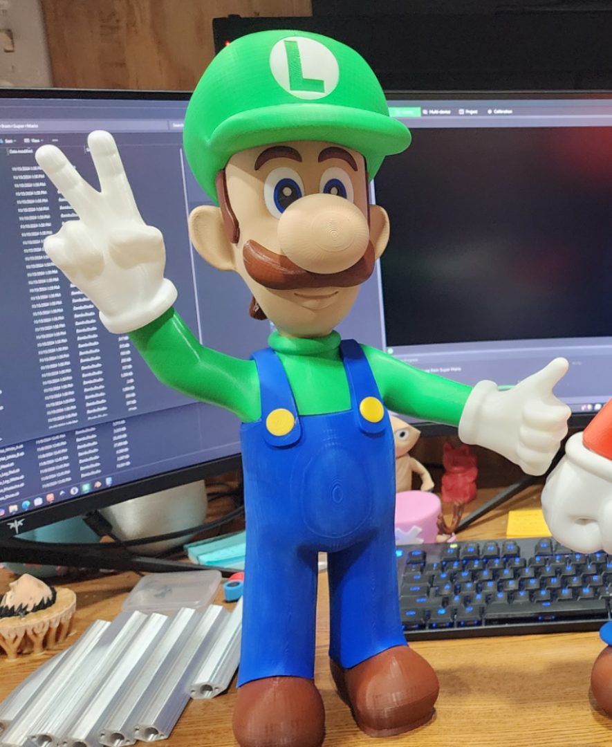 #232 Luigi 483mm Tall — vue 3
