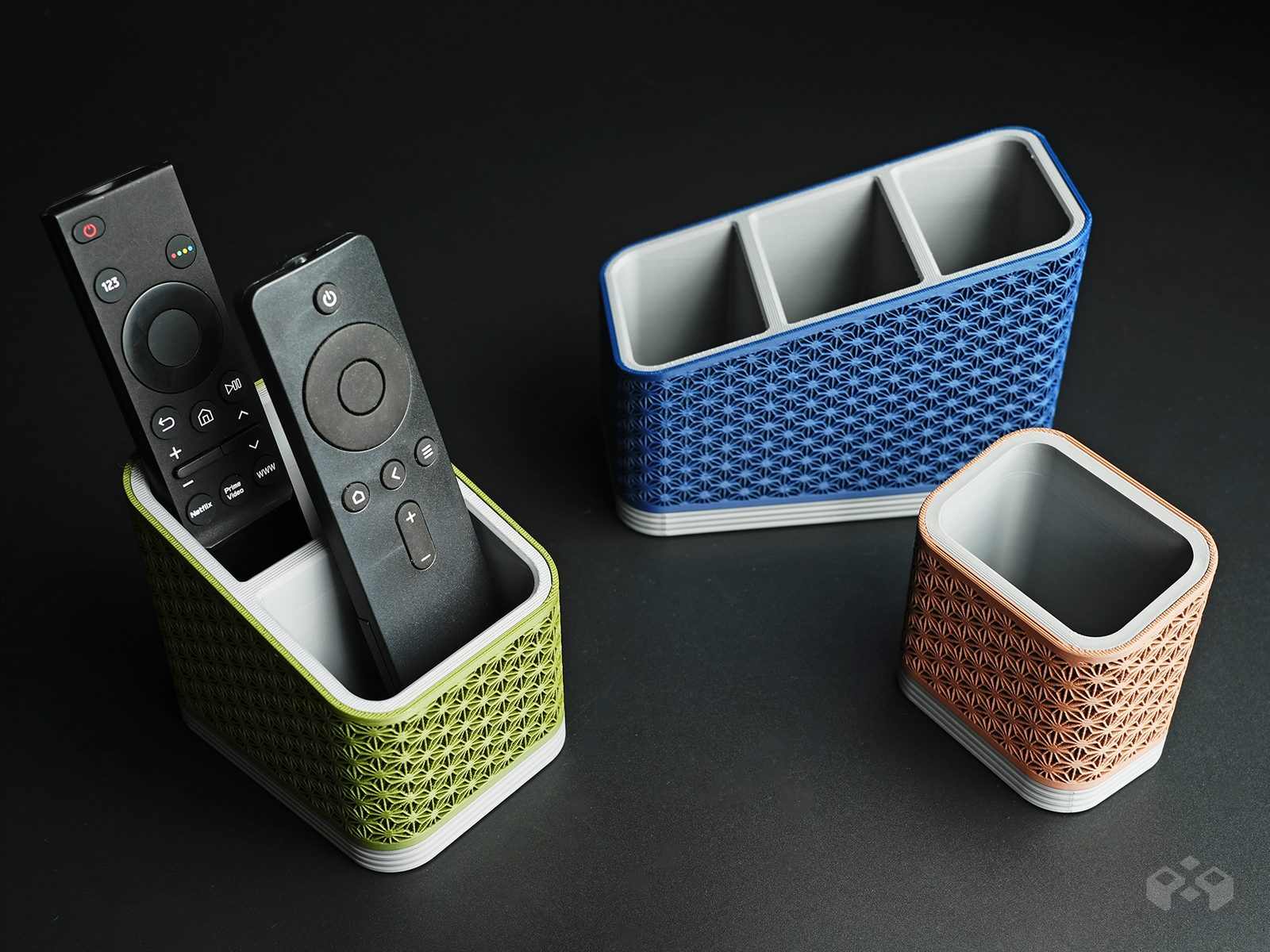 #237 Asanoha Remote Control Holder — vue 6