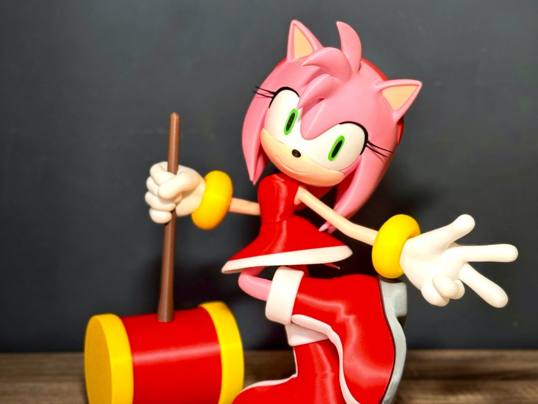 #242 Amy Rose Sonic — vue 3