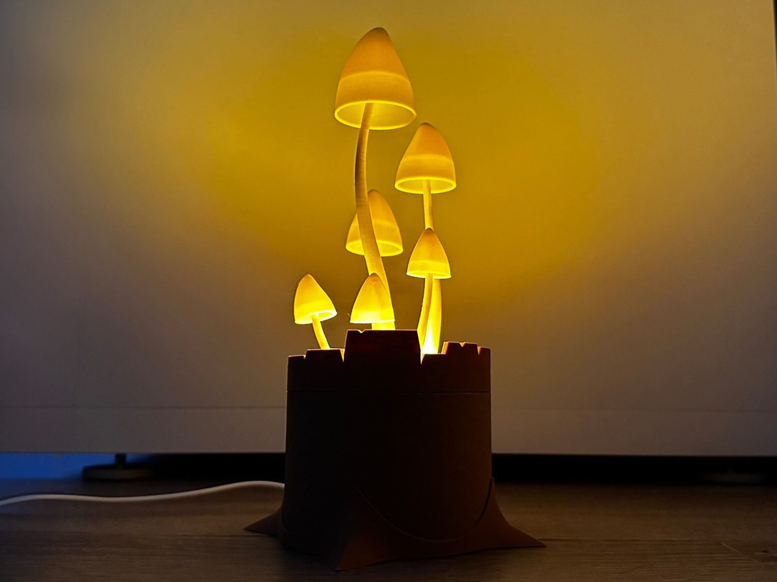 #246 Cardboard Tree Trunk Light — vue 6