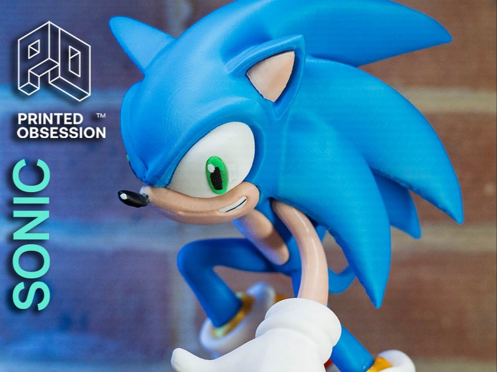 #246 Sonic - Fan Art - Print in Pieces - Full color — vue 1