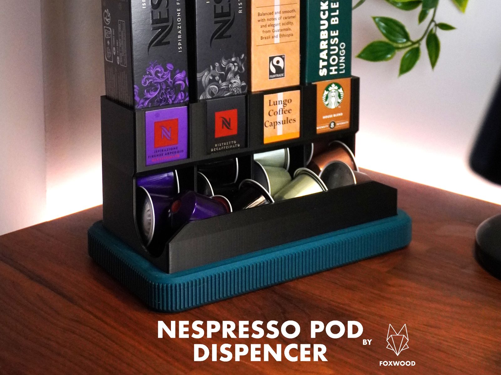 #247 Nespresso Original Pod Dispenser By Foxwood — vue 2