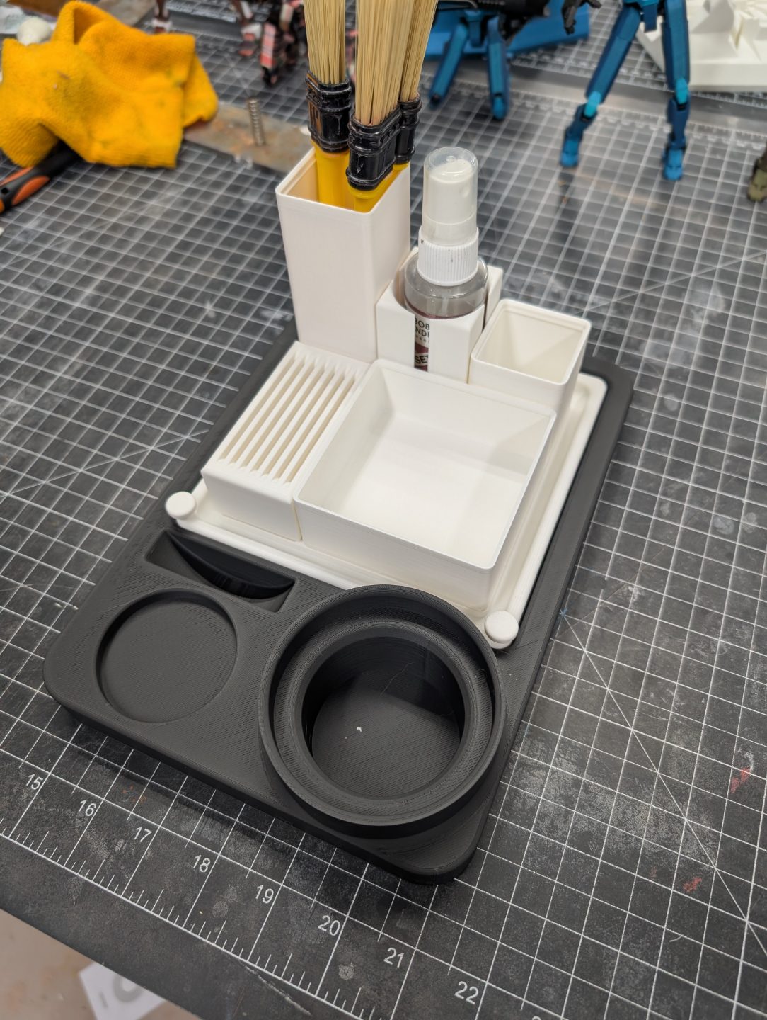 #248 Espresso knock box and organizer tray — vue 3