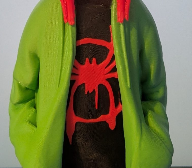 #252 Miles Morales Spiderman Head for Urban Bugs Body — vue 2