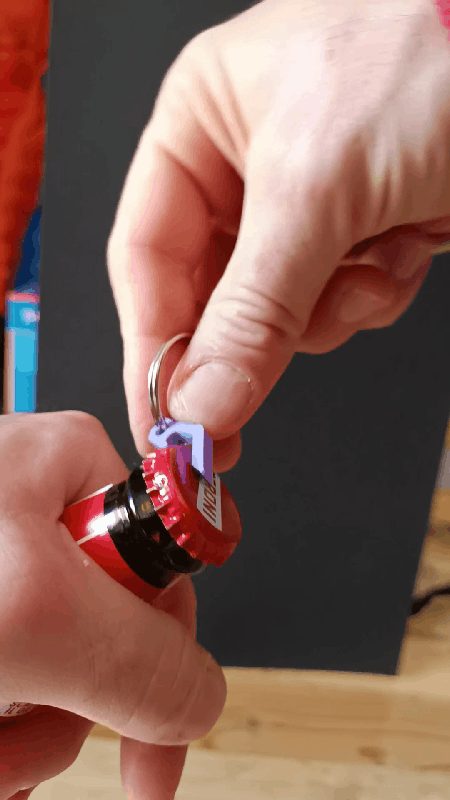 #253 Micro Keychain Bottle Opener — vue 7