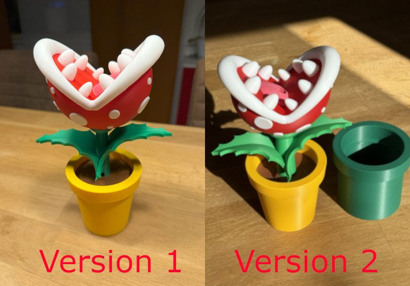 #254 Fruchtfliegenfalle-Piranha 2 Versionen — vue 5