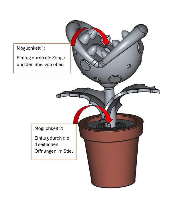 #254 Fruchtfliegenfalle-Piranha 2 Versionen — vue 6