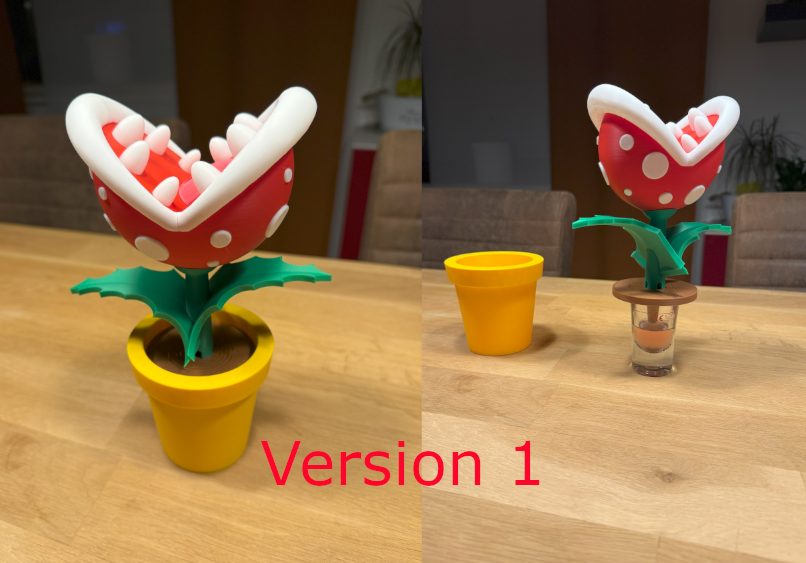 #254 Fruchtfliegenfalle-Piranha 2 Versionen — vue 7