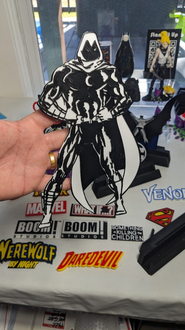 #257 Moon Knight Box Wall Art — vue 1