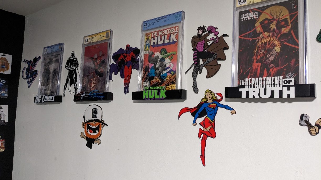 #260 Super Girl Wall Art — vue 4