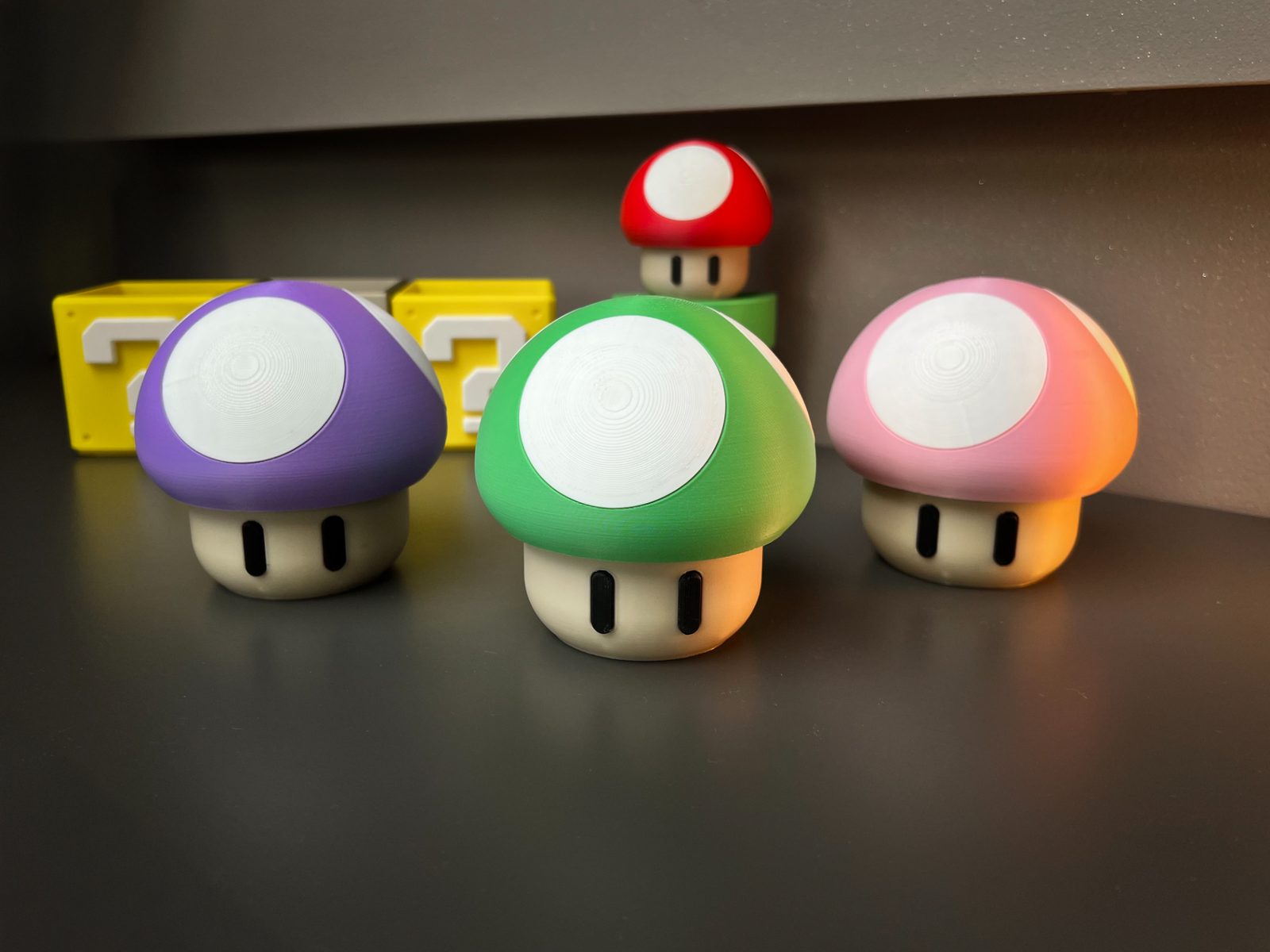 #263 Super Mario 1up mushroom Pilz container box game — vue 7